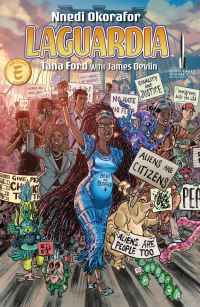 Book Cover for LaGuardia by Nnedi Okorafor, James Devlin