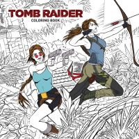 Book Cover for Tomb Raider Coloring Book by Phillip Sevy, Randy Green