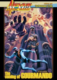 Book Cover for The Coming of Gourmando by Mike Baron
