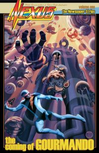 Book Cover for The Coming of Gourmando by Mike Baron, Steve Rude, Craig Berger