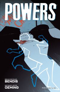 Book Cover for Powers by Brian Michael Bendis, Ojo Caliente Studios