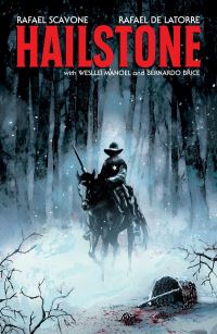 Book Cover for Hailstone by Rafael Scavone, Wesllei Manoel