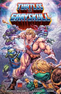 Book Cover for Turtles of Grayskull by Tim Seeley