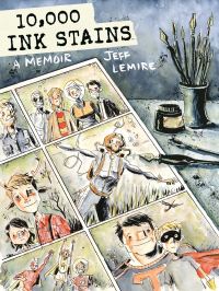 Book Cover for 10,000 Ink Stains by Jeff Lemire
