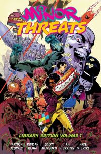 Book Cover for Minor Threats. Volume 1 by Patton Oswalt, Jordan Blum