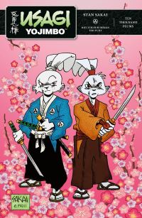 Book Cover for Usagi Yojimbo. 41 Ten Thousand Plums by Stan Sakai