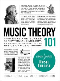 Book Cover for Music Theory 101 by Brian Boone, Marc Schonbrun