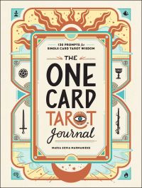 Book Cover for The One Card Tarot Journal by Maria Sofia Marmanides