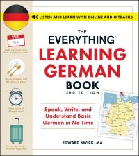 Book Cover for The Everything Learning German Book by Edward Swick