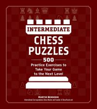 Book Cover for Intermediate Chess Puzzles by Martin Bennedik