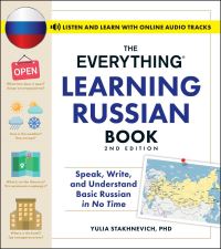 Book Cover for The Everything Learning Russian Book by Julia Stakhnevich