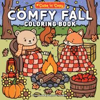 Book Cover for The Comfy Fall Coloring Book by Gaynor Carradice