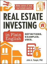Book Cover for Real Estate Investing in Plain English by John A Yoegel