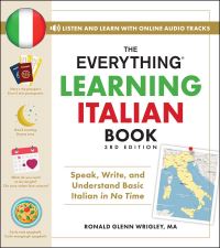 Book Cover for The Everything Learning Italian Book by Ronald Glenn Wrigley