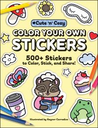 Book Cover for Color Your Own Stickers by Gaynor Carradice