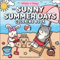 Book Cover for The Sunny Summer Days Coloring Book by Gaynor Carradice
