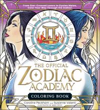 Book Cover for The Official Zodiac Academy Coloring Book by Caroline Peckham, Susanne Valenti