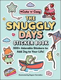 Book Cover for The Snuggly Days Sticker Book by Gaynor Carradice