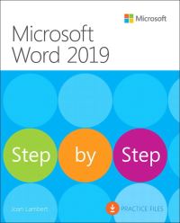 Book Cover for Microsoft Word 2019 by Joan Lambert