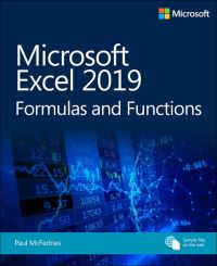 Book Cover for Microsoft Excel 2019 by Paul McFedries