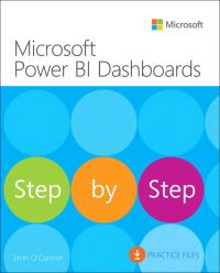 Book Cover for Microsoft Power BI Dashboards Step by Step by Errin OConnor