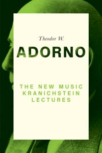 Book Cover for The New Music by Theodor W Adorno