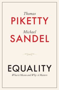 Book Cover for Equality by Thomas Piketty, Michael J Sandel