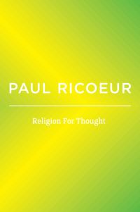 Book Cover for Religion for Thought Volume 5 by Paul Ricoeur