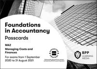 Book Cover for FIA Managing Costs and Finances MA2 by BPP Learning Media
