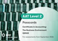 Book Cover for AAT The Business Environment by BPP Learning Media