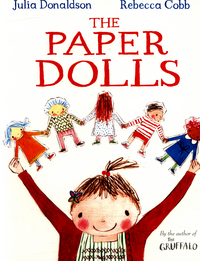 Book Cover for The Paper Dolls by Julia Donaldson