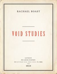 Book Cover for Void Studies by Rachael Boast