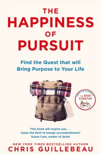 Book Cover for The Happiness of Pursuit by Chris Guillebeau