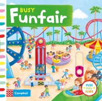 Book Cover for Busy Funfair by Rebecca Finn