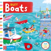 Book Cover for Busy Boats by Rebecca Finn