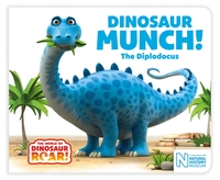 Book Cover for Dinosaur Munch! The Diplodocus by Jeanne Willis, England Natural History Museum London