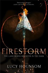 Book Cover for Firestorm by Lucy Hounsom