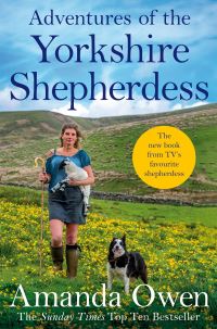 Book Cover for Adventures of the Yorkshire Shepherdess by Amanda Owen
