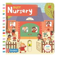Book Cover for Busy Nursery by Angela Rozelaar