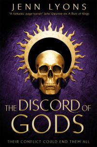 Book Cover for The Discord of Gods by Jenn Lyons