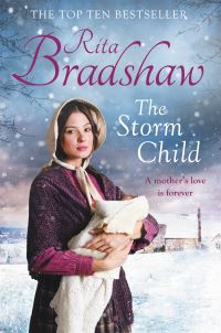 Book Cover for The Storm Child by Rita Bradshaw