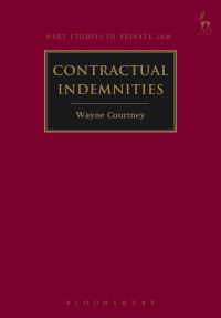 Book Cover for Contractual Indemnities by Wayne Courtney