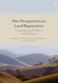 Book Cover for New Perspectives on Land Registration by Amy Goymour, Stephen Watterson, Martin Dixon