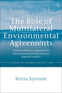 Book Cover for The Role of Multilateral Environmental Agreements by Britta Sjostedt