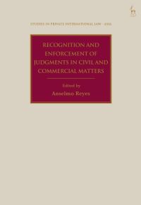 Book Cover for Recognition and Enforcement of Judgments in Civil and Commercial Matters by Hague Conference on Private International Law