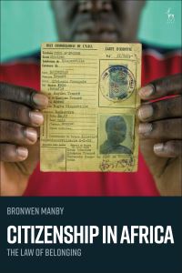 Book Cover for Citizenship in Africa by Bronwen Manby