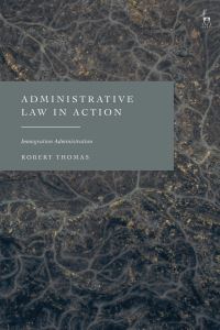 Book Cover for Administrative Law in Action by Robert Thomas