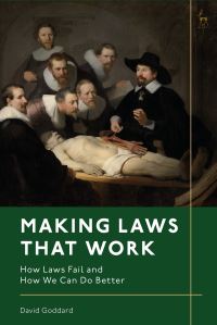 Book Cover for Making Laws That Work by David Goddard