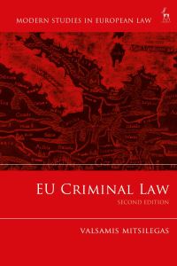 Book Cover for EU Criminal Law by Valsamis Mitsilegas