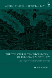 Book Cover for The Structural Transformation of European Private Law by Leone Niglia